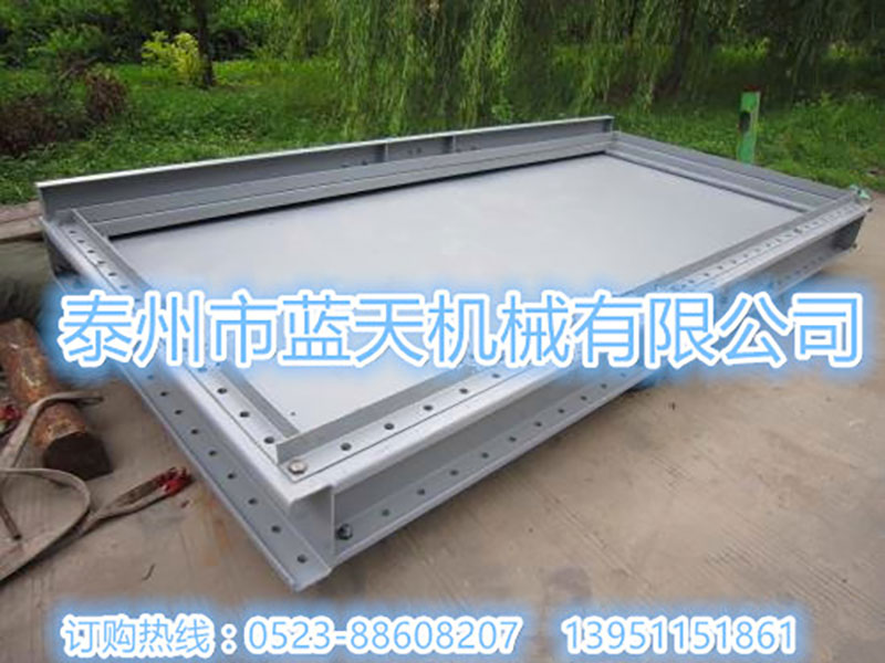 大型干燥設(shè)備密封插板門(mén)